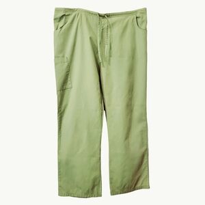 Lime Green Dickies Cargo Scrub